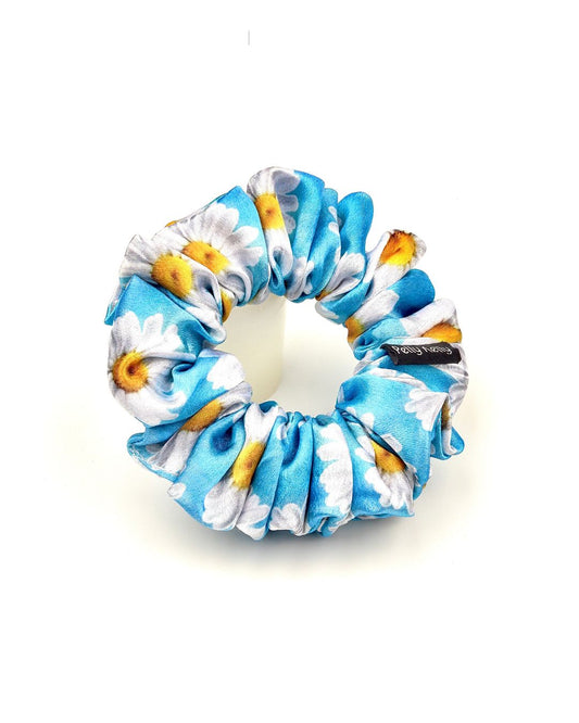 Premium Printed Satin Scrunchies | Medium