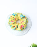 Premium Printed Satin Scrunchies | Large