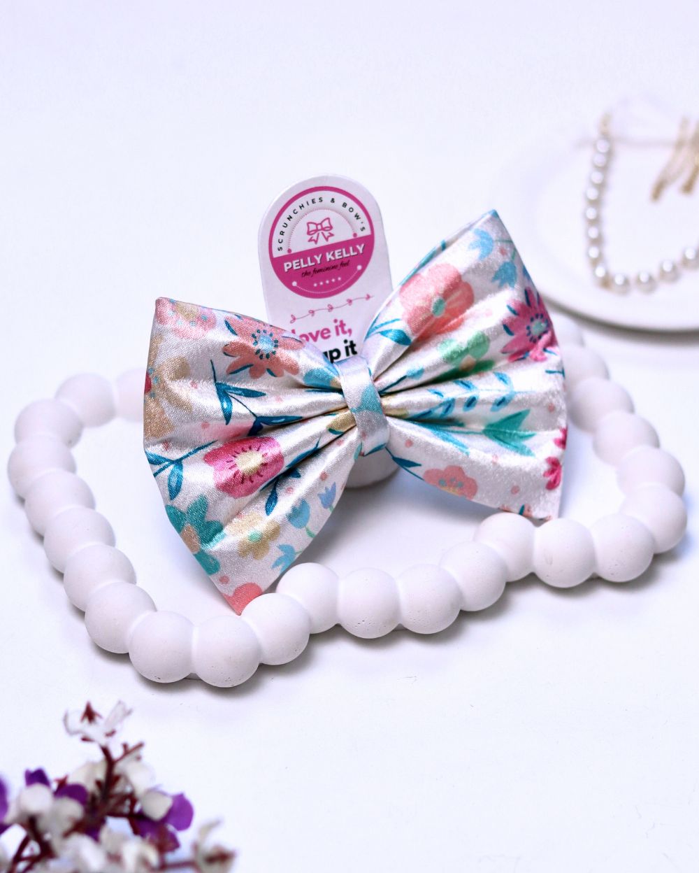 Printed Princess Bow| Large