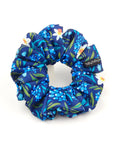 Premium Printed Satin Scrunchies | Large