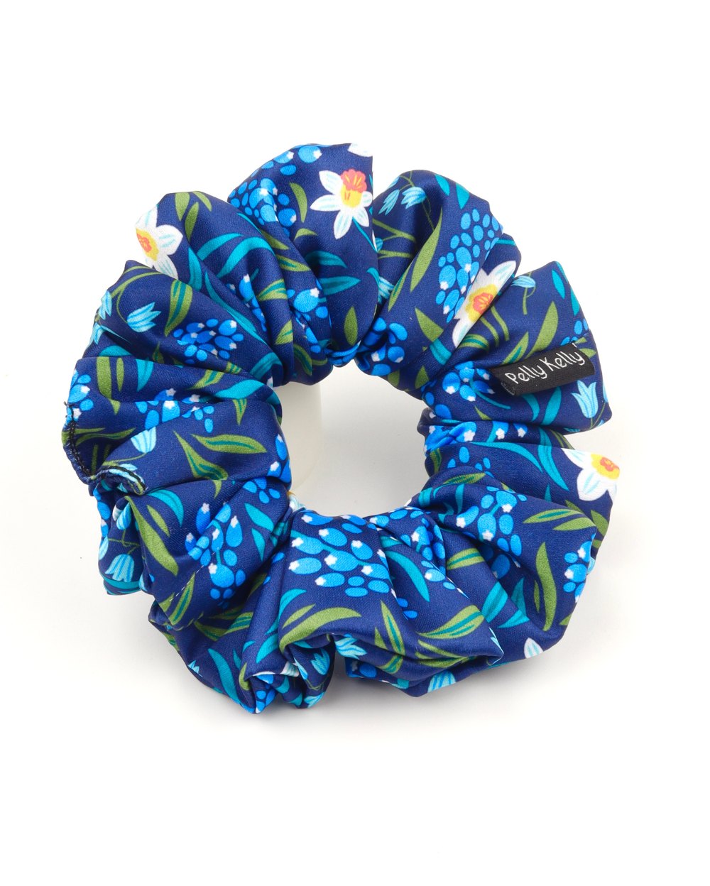Printed Satin Scrunchies | Large