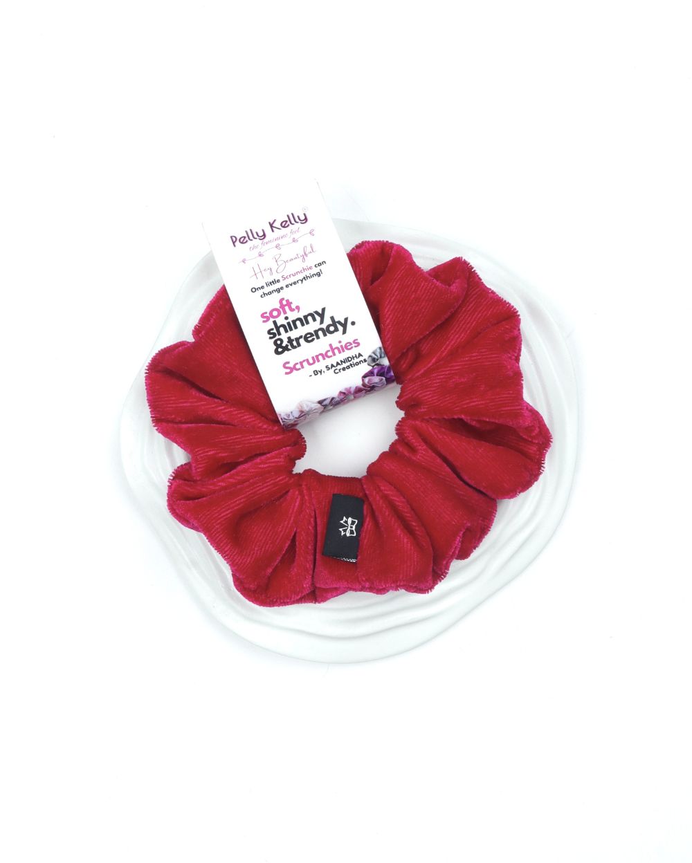 Red | Velvet Scrunchies