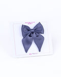 Woody Brown | Premium Silk Satin Scrunchies | Pigtail | S