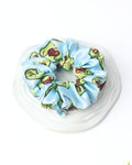 Premium Printed Satin Scrunchies | Large