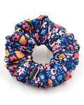 Printed Satin Scrunchies | Large