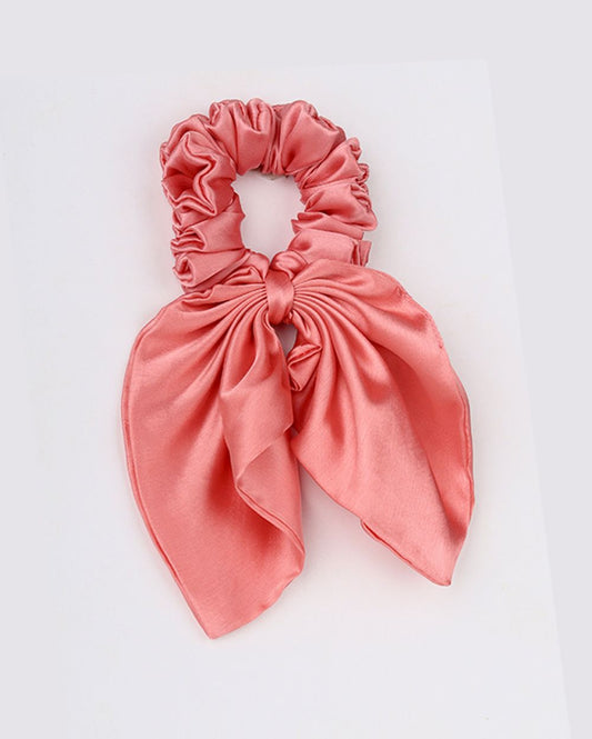 Silk Satin Bunny Scrunchie