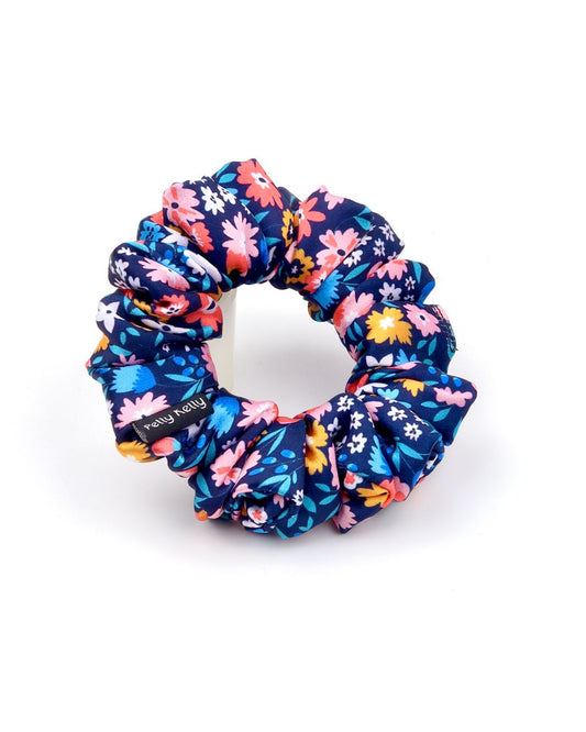 Premium Printed Satin Scrunchies | Medium