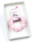 Pale Pink | Premium Silk Satin Scrunchies |S