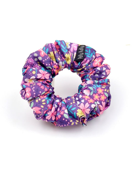 Premium Printed Satin Scrunchies | Medium