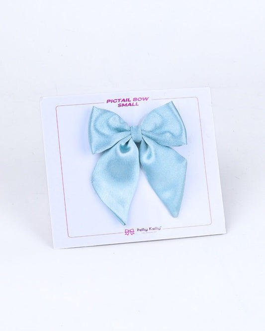Pale Pink | Premium Silk Satin Scrunchies | Pigtail | S