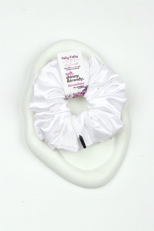 Wisteria Purple | Premium  Satin Scrunchies | XL