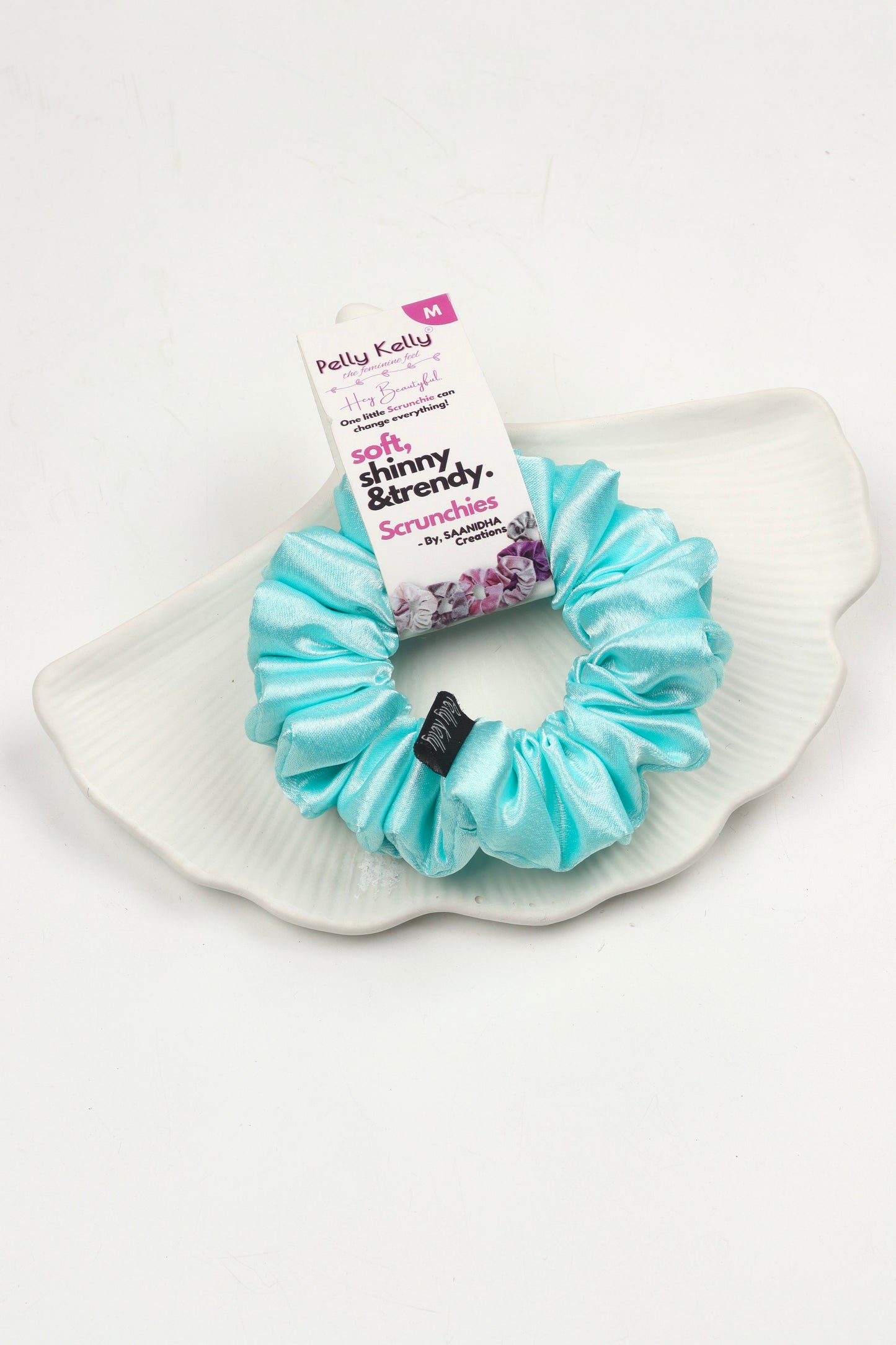 Pattens Blue | Premium  Satin Scrunchies |M