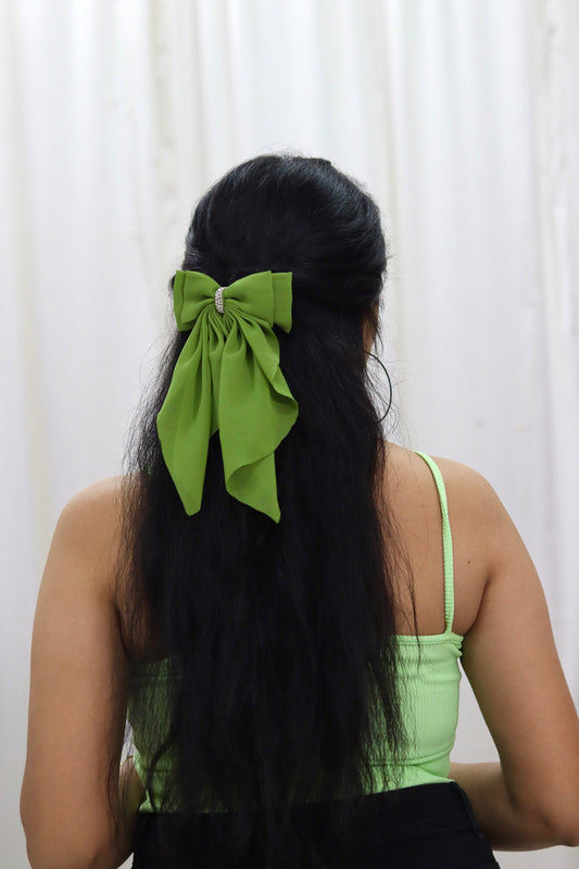Georgette Bow | Scarf Bow | Pack of 1