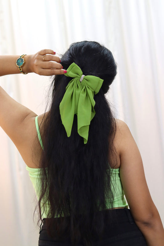 Georgette Bow | Scarf Bow | Pack of 1