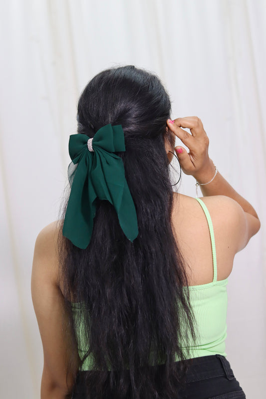 Georgette Bow | Scarf Bow | Pack of 1