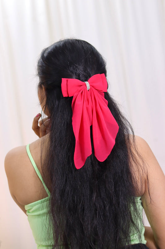 Georgette Bow | Scarf Bow | Pack of 1