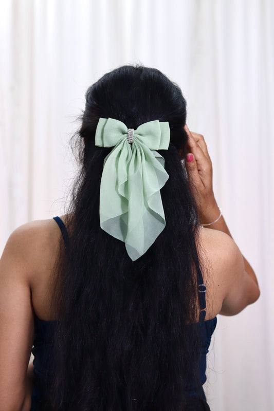 Georgette Bow | Scarf Bow | Pack of 1