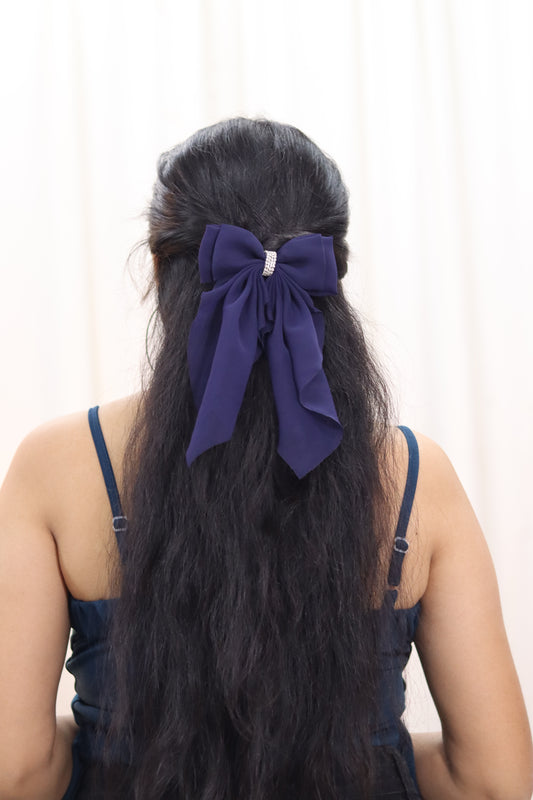 Georgette Bow | Scarf Bow | Pack of 1