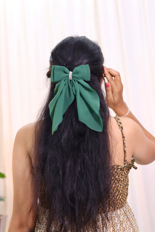 Georgette Bow | Scarf Bow | Pack of 1