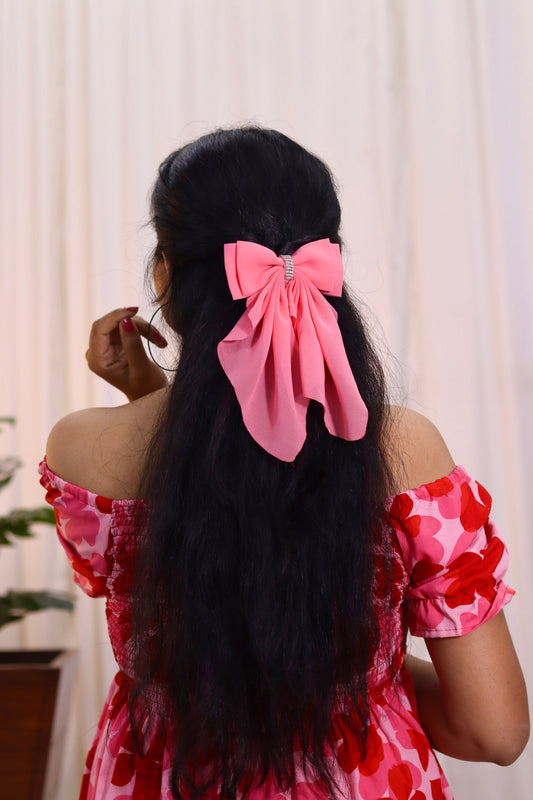 Georgette Bow | Scarf Bow | Pack of 1