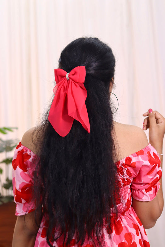 Georgette Bow | Scarf Bow | Pack of 1