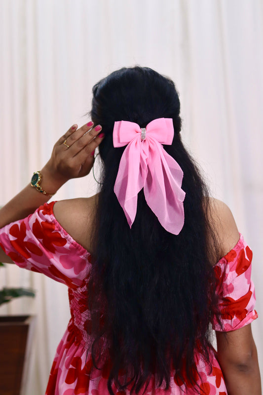 Georgette Bow | Scarf Bow | Pack of 1