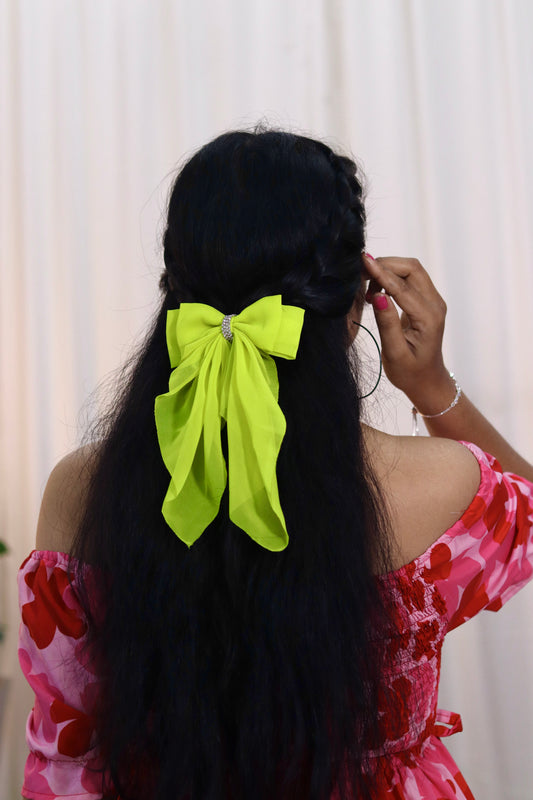 Georgette Bow | Scarf Bow | Pack of 1