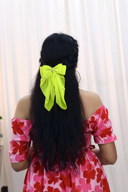 Georgette Bow | Scarf Bow | Pack of 1