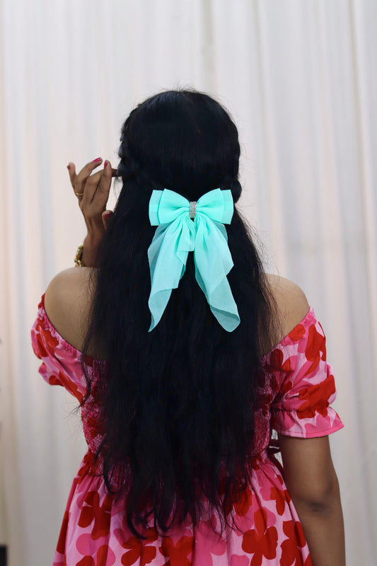 Georgette Bow | Scarf Bow | Pack of 1