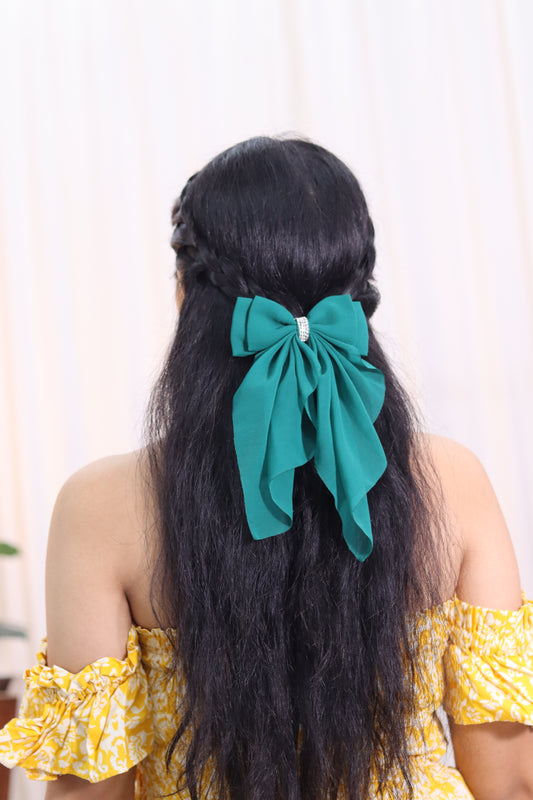 Georgette Bow | Scarf Bow | Pack of 1