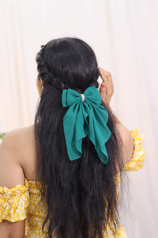 Georgette Bow | Scarf Bow | Pack of 1