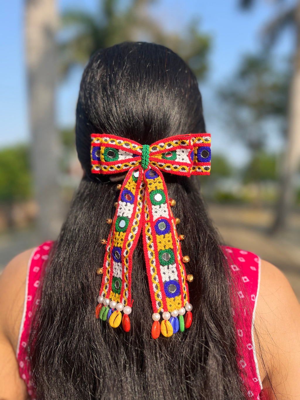 Navratri Bow | 2 Layer Bow